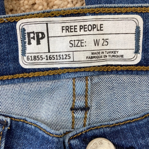 Free People Reagan Light Distressed Jeans - Picture 3 of 15